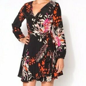 Yumi Kim Silk Carla Wrap Dress XS